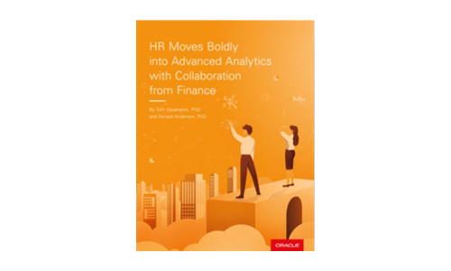 HR Moves Boldly into Advanced Analytics with Collaboration from Finance