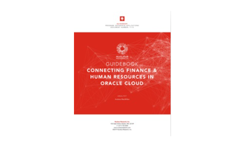 Nucleus Research: Connecting Finance and HR in OracleCloud
