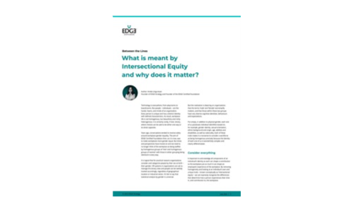What is meant by Intersectional Equity and why does it matter?
